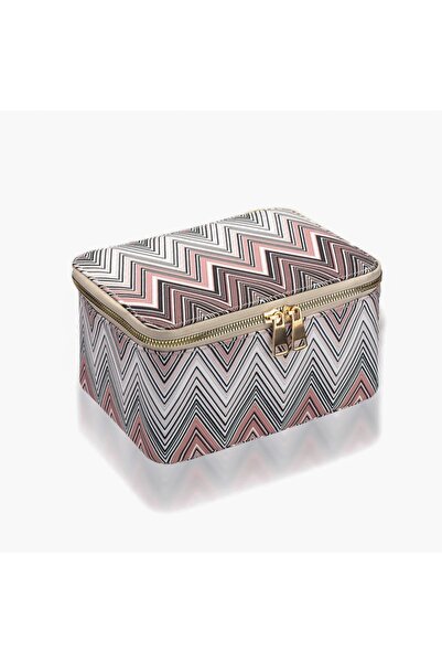 VIVION Зигзаг чанта за грим Чанта за грим