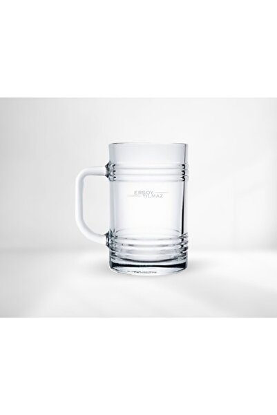 Bk Gift Kişiye Özel Isimli Tin-can Kulplu Bira Bardağı