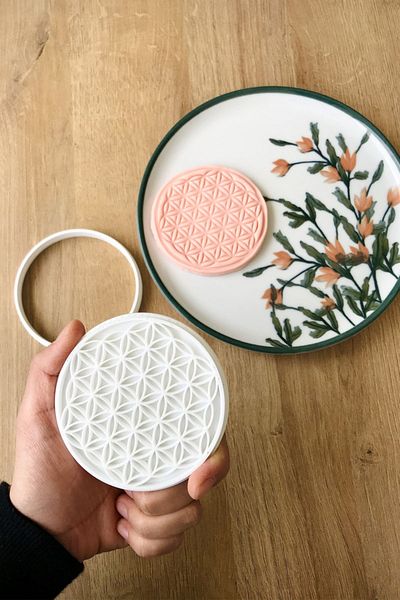 CESTOPİENO Flower of Life Cookie Mold