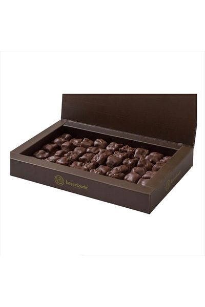 KEÇECİZADE Keçecizade - Chocolate Covered Double Pistachio Turkish Delight 385 Gr