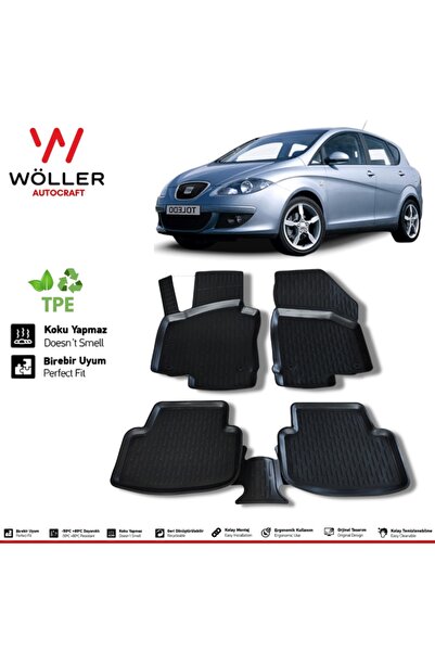 wöller Seat Toledo Paspas 2004 2012 Arası 3d Havuzlu Paspas