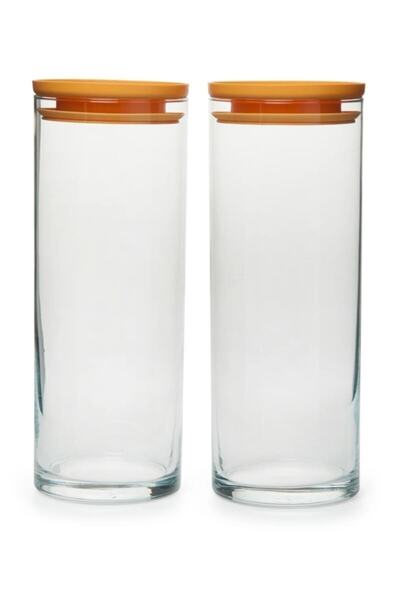 Paşabahçe Breakfast Club Jar Set of 2 - Vacuum Lid