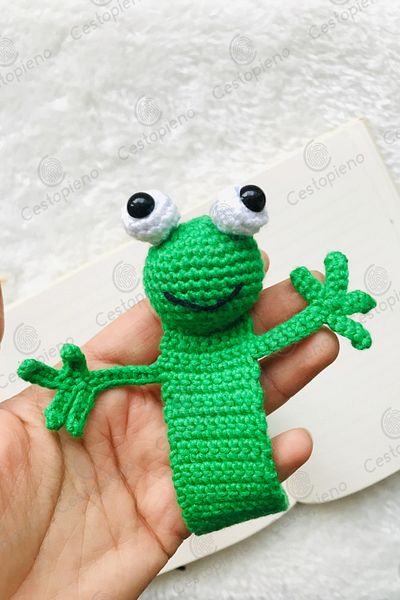 CESTOPİENO Frog Figured Bookmark