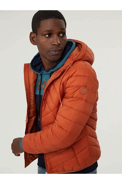 Mens orange store winter coats