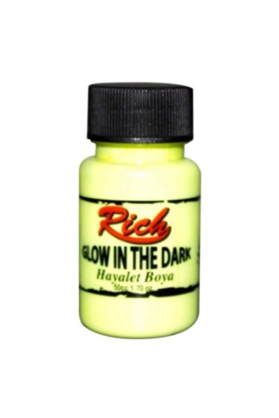 Rich Karanlıkta Parlayan Hayalet Boya Glow In The Dark 3014 Sarı 50 Cc