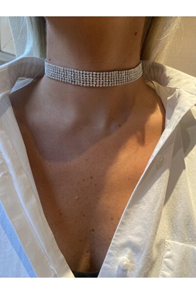 Rossetto Atelier Rs Su Yolu Choker (tasma) Kolye