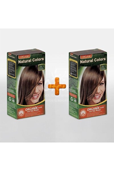 Natural Colors 7n Orta Kumral Organik Saç Boyası 1 1