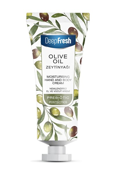 Deep Fresh Prebiyotik Nemlendirici El ve Vücut Kremi Zeytinyağı 50 ml