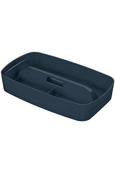 Leitz Cosy Mybox Aparat de organizare lat cu mâner, gri 52664089