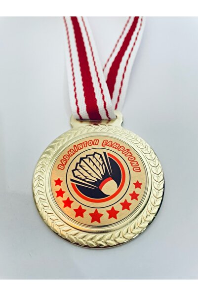 Lider Baskı 5 медалей чемпіонату з бадмінтону - цифровий друк, медаль 1-го класу