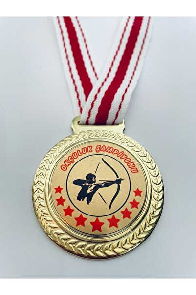 Lider Baskı 10 штук медалей чемпіонату зі стрільби з лука - цифровий друк, ме...