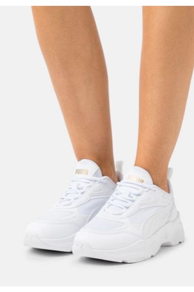 Puma Γυναικεία αθλητικά παπούτσια Cassia White - 384647   01