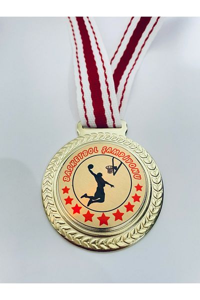 Lider Baskı 10 Μετάλλιο Πρωταθλητής Μπάσκετ Ψηφιακή Εκτύπωση