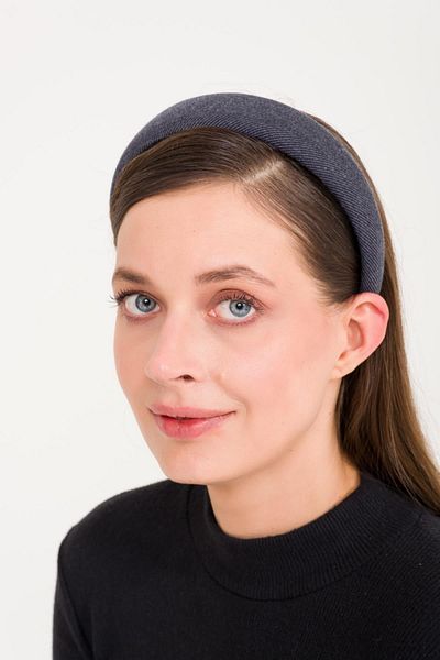 BAHELS Colecția de blugi antracit pentru femei Crown Hair Band