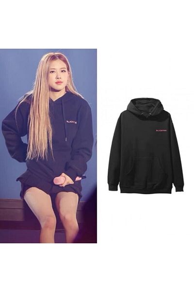 Rose blackpink hoodie discount