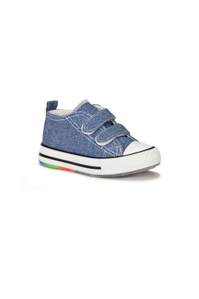 Vicco Pino Unisex Children's Denim Lighted Linen Shoes