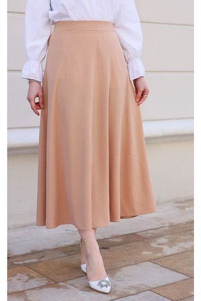 ECRİN MODA Φούστα Tan Kilos