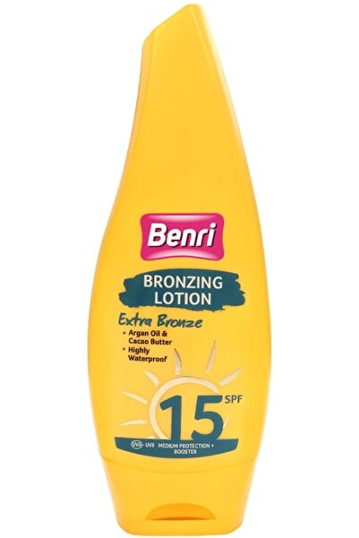 Benri Marka: Bronzlaştırıcı Losyon 15 Spf 150 Ml Kategori: Vücut Spreyi