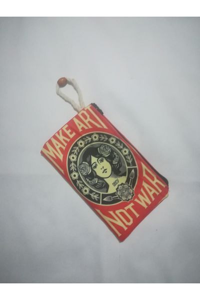 owl bag Φτιάξτε Art Vintage Pattern Design υφασμάτινη θήκη για στυλό-πορτοφόλι