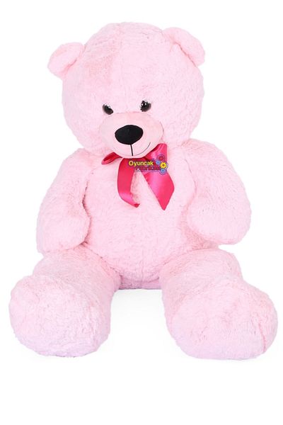 Miajima Large Size Big Gusseted Large Casual Puffy Plush Bear 1.5 Meters Pink