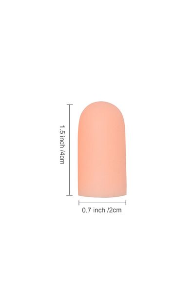 Bunyon 6pcs Foot Little Finger Middle Finger Ring Finger Protector Ingrown Nail Bone Protector Silicone Hose