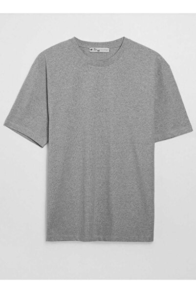 BLUEMOOR طاقم الرقبة الرجال عادي تي شيرت