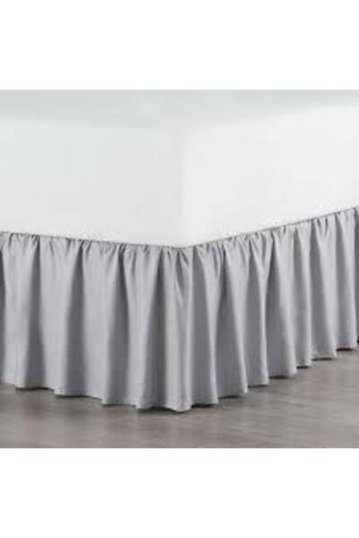 Sens Moi Base Ruffle & Single & Gray - Ranforce Fabric