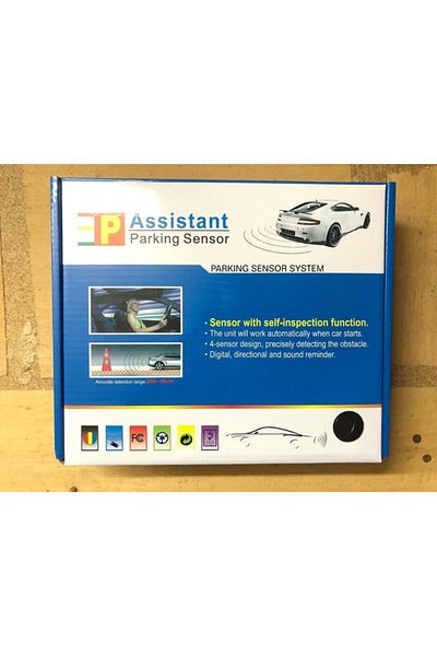 FV-TUNİNG Parking Sensor with Audible Warning, 22mm Lens, Gray LED Display