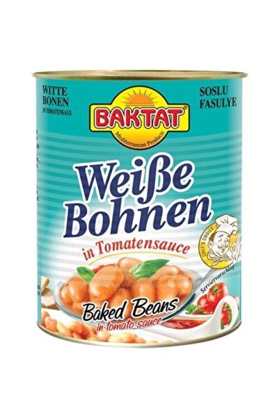 Baktat Baked Beans Haşlanmış Soslu Fasulye 3 Kg (net:2700 Kg)