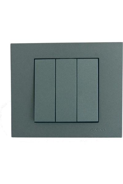 OVİVO Grano Smoked Triple Switch