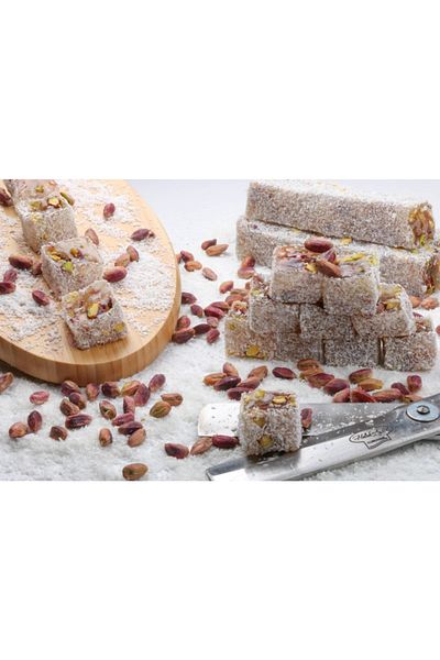 HALUK AYDIN KURUYEMİŞ Turkish Delight with Honey and Pistachio 930 Gr