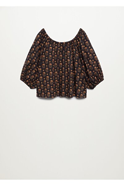 MANGO Woman %100 Pamuklu Bluz