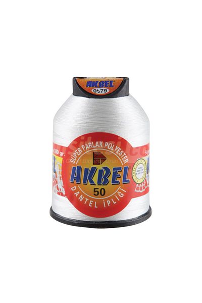 Akbel İplik Lace, Needlework and Poncho Threads - No 50 - 100 gr - 579 Off White