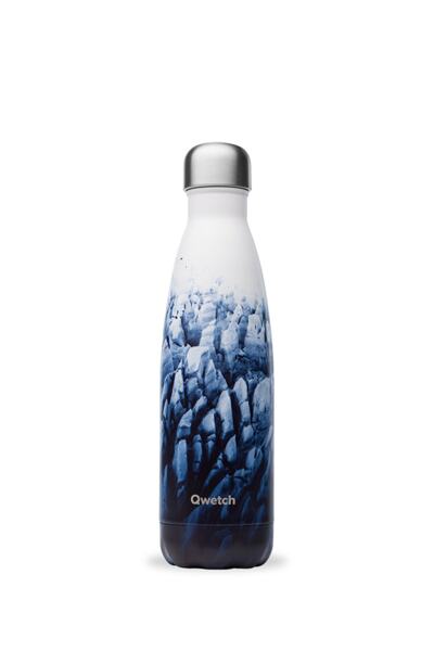 QWETCH Qd3363 Isı Yalıtımlı 500ml Termos - Buz Desenli