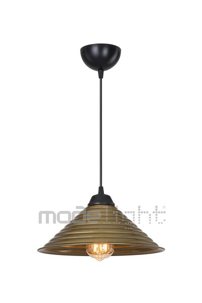Gloria Sava Metal Pendant Lamp - Antique Detailed