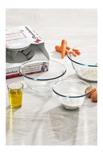 Paşabahçe 259035 Arda Turkmen 4 Piece Pyrex Preparation Set