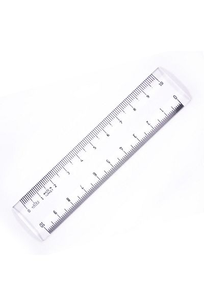 HATAS 0240 مسطرة 10 سم مقياس الجيب
