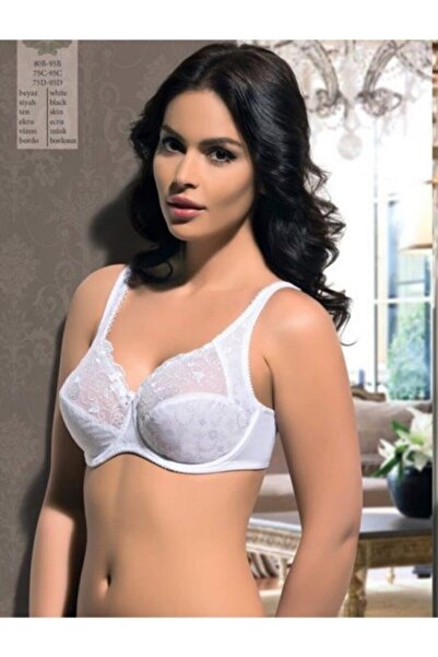 Belladonna Donna 2050 Minimiser - White Lace Recovery Bra