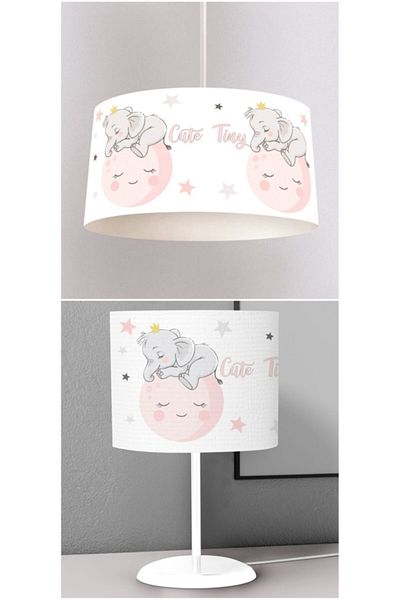 instababyrooms Children's Room Digital Printed Pendant Chandelier and Desktop Lampshade Chandelier Model 195