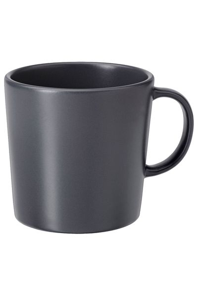 IKEA Dinera - 30 Cl Dark Gray Burlap Mug
