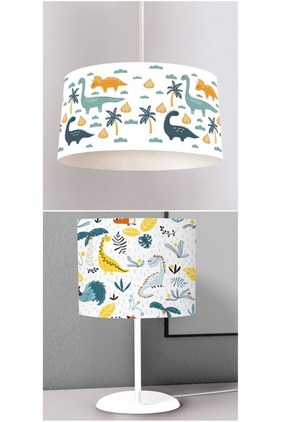 instababyrooms Children's Room Digital Printed Pendant Chandelier and Desktop Lampshade Chandelier Model 079