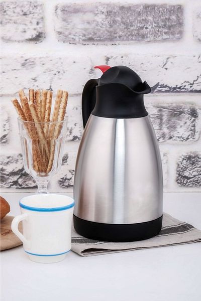 Wonder Special Design 1.5 Lt Stainless Steel Thermos Water Soft Drink Tea Thermos for Picnic Camping Serving and Catering