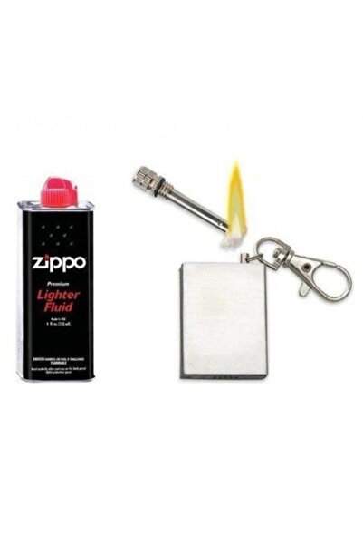 İNDİRİM CENTER Zippo Orjinal Benzini Ve Benzinli Metal Bitmeyen Kibrit Çakmak...