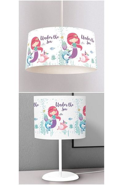 instababyrooms Children's Room Digital Printed Pendant Chandelier and Desktop Lampshade Chandelier Model 190
