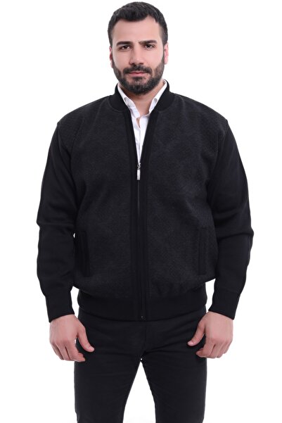K KARBEY Steel Knitted Men's Oversize Knitwear Coat