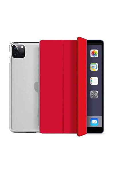 Cimricik Ipad Pro 11 2020 2. Nesil Kılıf A2228 A2068 A2230 A2231 Smart Case Arkası Şeffaf