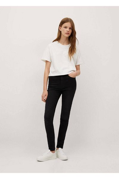 Mango Teen Black Jeans for Kids