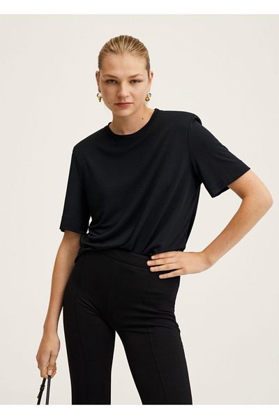 MANGO Woman Short Sleeve Oversize T-Shirt