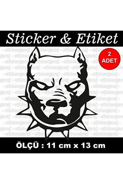 auto ملصق Pitbull Angry على المقود - ملصق متوافق مع الكمبيوتر المحمول الزجاجي...