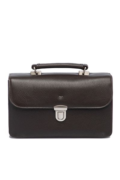 Tergan Coffee Leather Men's Bag 22154a42